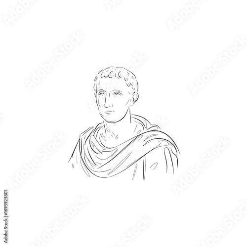 Simplicius of Cilicia portrait