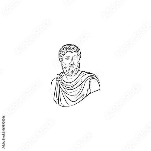 Simmias of Thebes portrait