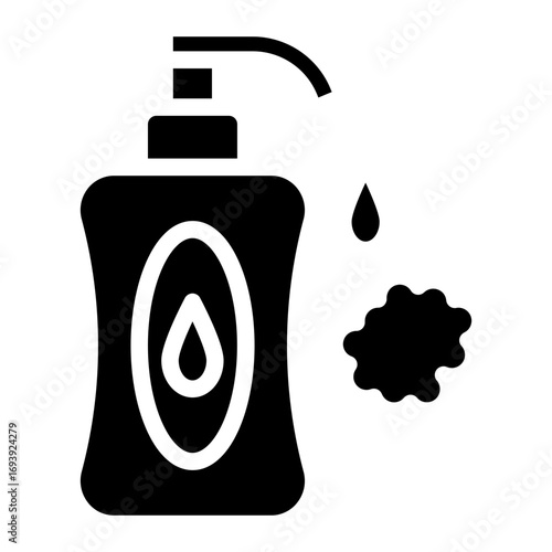 Face Cleanser Icon Style