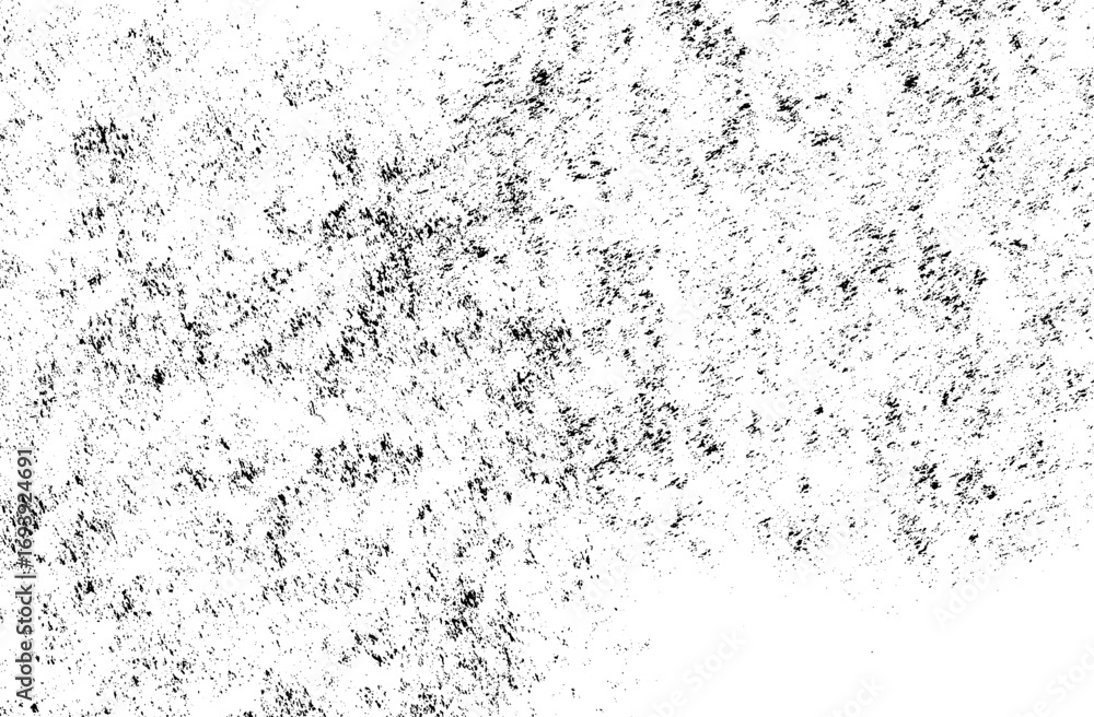Obraz premium Black Rough Brush Stroke