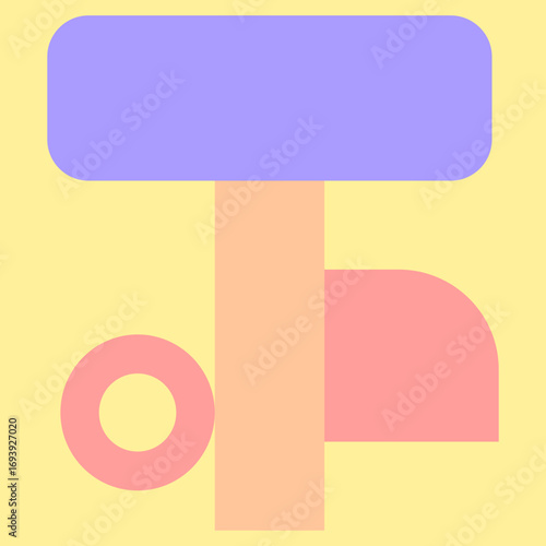 Geometris shapes abstract