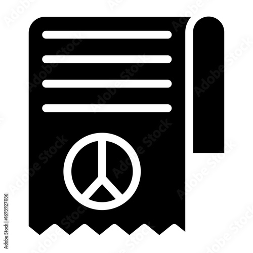 Peace Treaty Icon Style