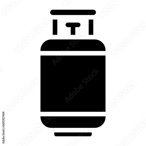 Gas Cylinders Icon Style