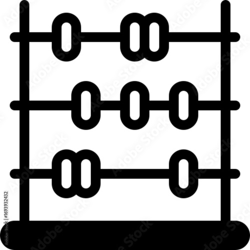 Traditional Abacus Icon