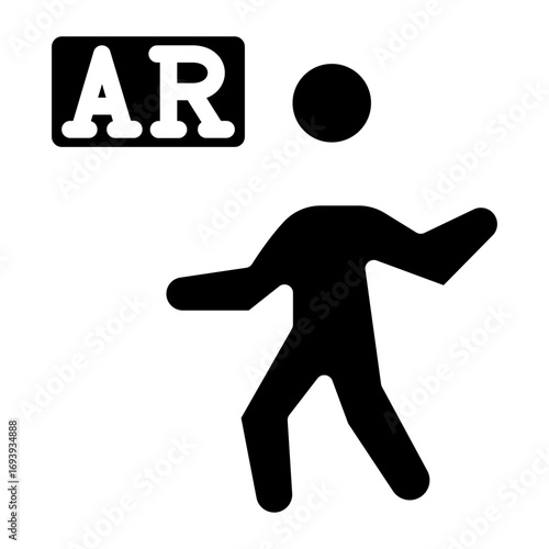 Ar Dancing Icon Style