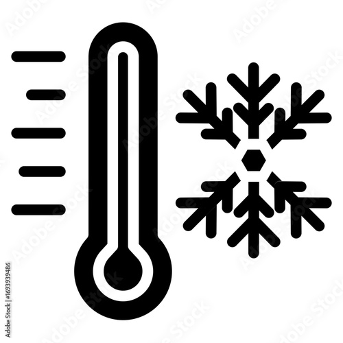 Vector Design Cold Icon Style