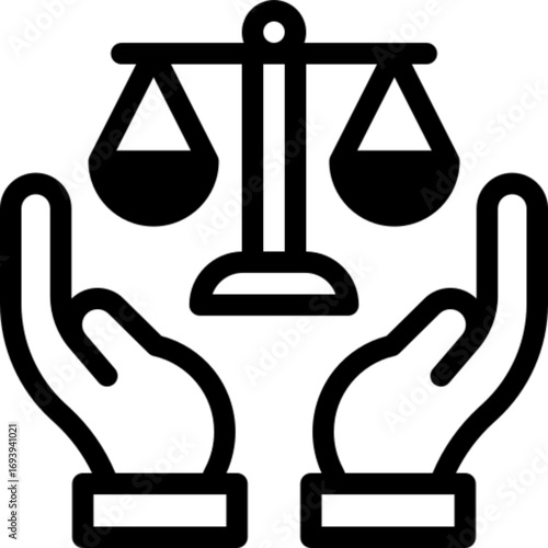 Balance Scale Fairness Icon