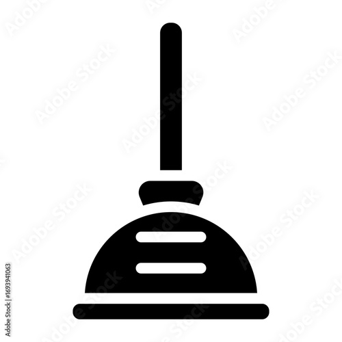 Vector Design Plunger Icon Style