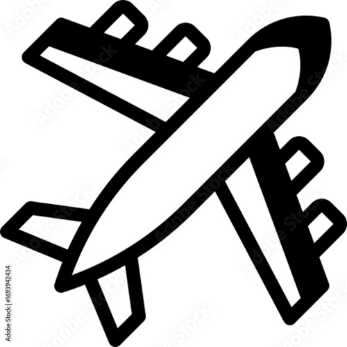 Airplane Takeoff Icon