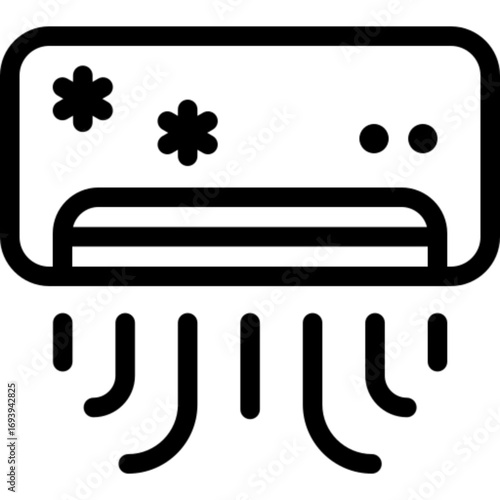 Air Conditioner Cooling Icon