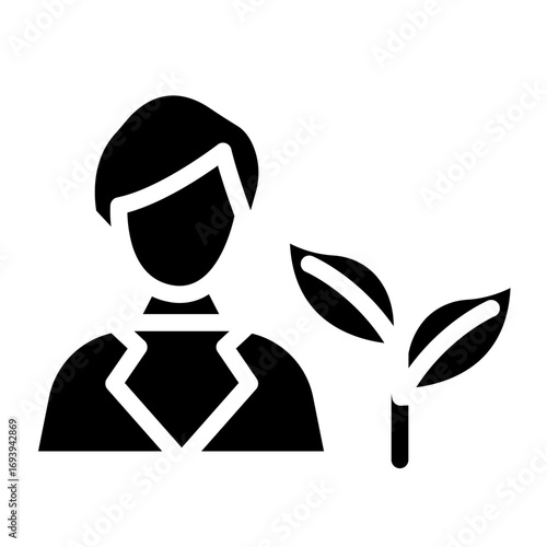 Vector Design Ecologist Icon Style