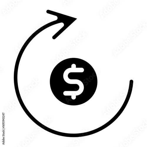 Vector Design Cashback Icon Style