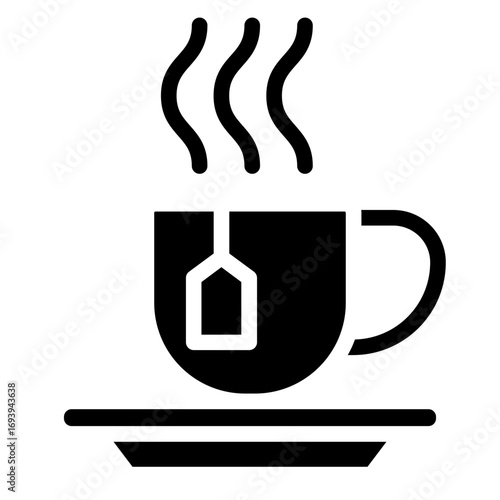 Vector Design Hot Tea Icon Style