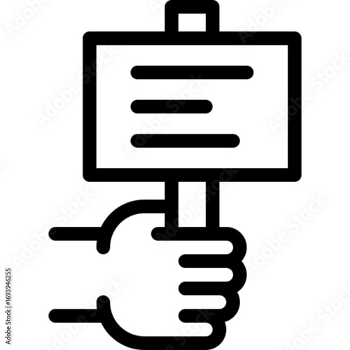 Activism Support Icon