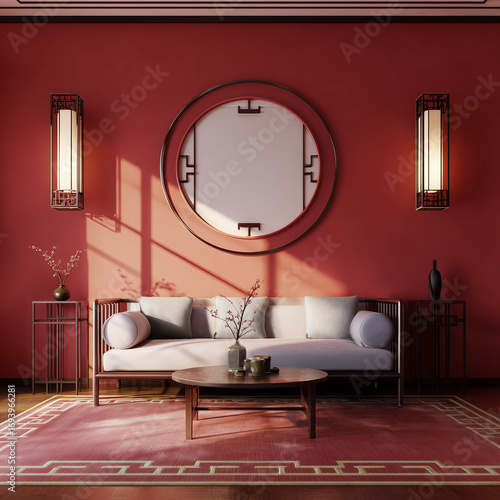 Modern Chinese interior design; Fashion smart home;