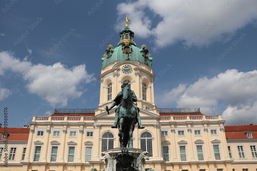 Fototapeta premium Schloss Scharlottenburg Berlin Palace