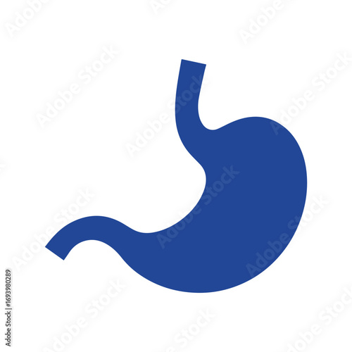 Medical concept of stomach inflammation and gastritis symptoms