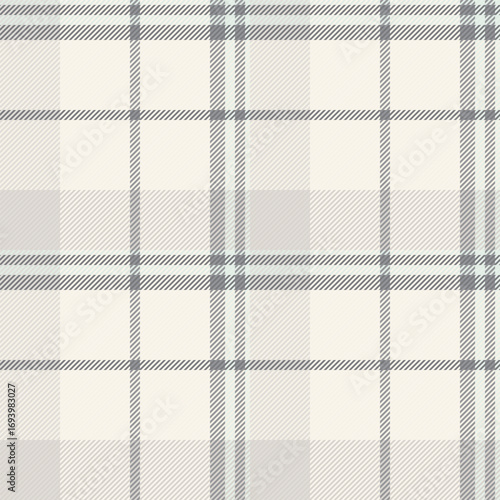 Elegant plaid pattern in muted tones. Sophisticated design for backgrounds, textiles, or web design. Evokes warmth and classic style. Versatile for many uses.