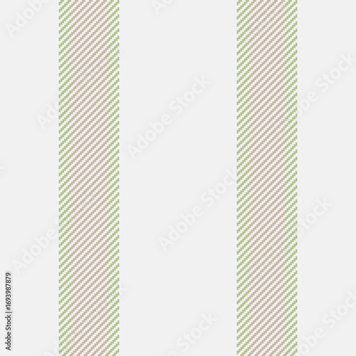 Seamless striped fabric texture, textile repeat pattern. Use for backgrounds, wallpapers, or designs needing a classic refined touch. Neutral colors.