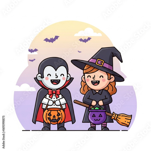 Kid halloween dress up costumes party