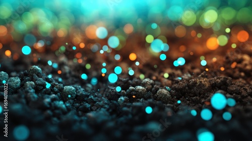 Abstract Rendering of High Fidelity Carbon Capture Processes with Vibrant Textures and Colors