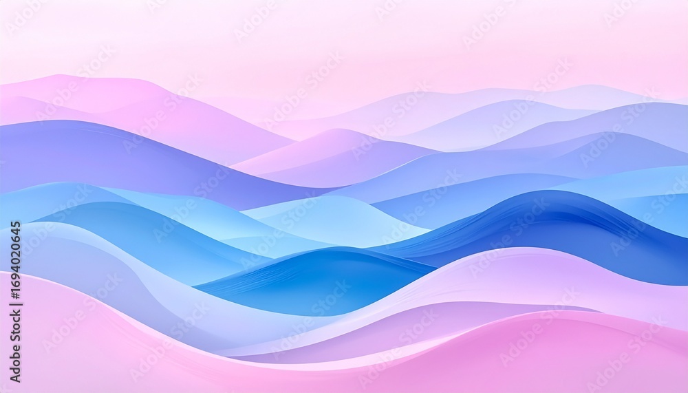 Obraz premium Soft pastel gradient wallpaper