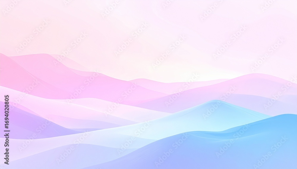 Obraz premium Soft pastel gradient wallpaper