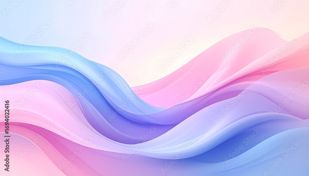 Obraz premium Soft pastel gradient wallpaper