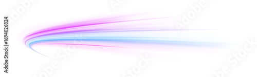 Curved bright speed line swirls.	Luminous green neon waves PNG. Colored shiny sparks of spiral wave. A colorful motion background of city light trails. Vector PNG.	