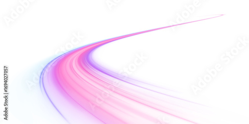 Curved bright speed line swirls.	Luminous green neon waves PNG. Colored shiny sparks of spiral wave. A colorful motion background of city light trails. Vector PNG.	