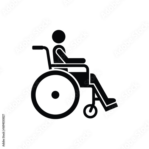 Wheelchair Icon Symbol of Accessibility and Inclusion in Modern Society