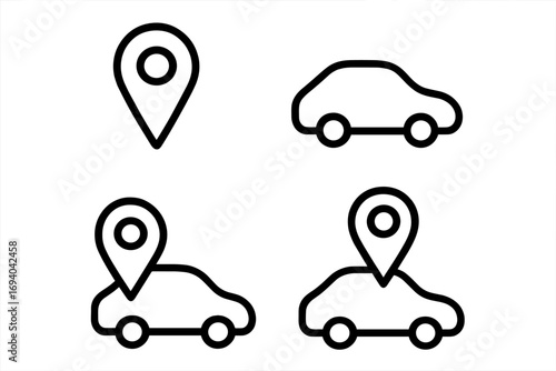 Pack of minimalistic line icons of soap, clean hygiene symbols for web, graphic design, apps, banners, social networks, and cards. Simple linear vector illustration