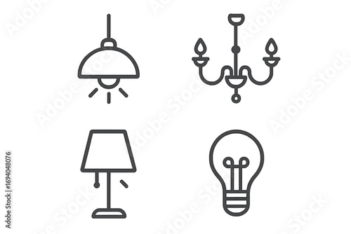 Perfume Line Icon Collection. Minimalistic linear pictogram set for web, graphic design, apps, banners, social media, and cards. Vector cartoon illustration.