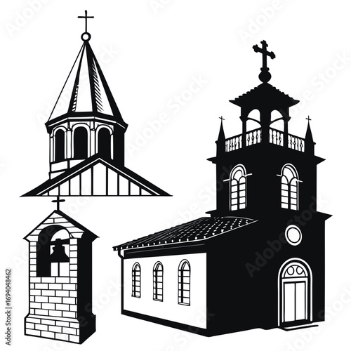 Black christian church building elements architecture