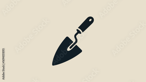 Trowel gardening tool for planting and soil work