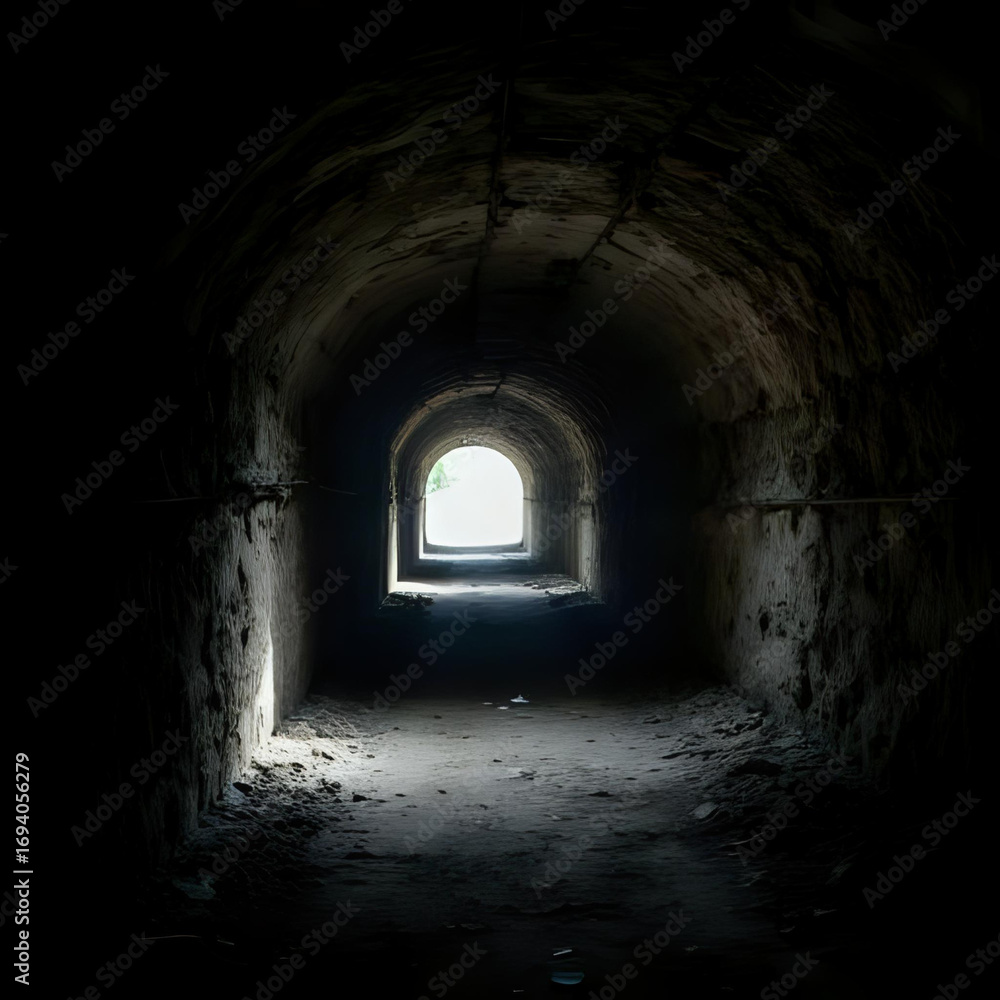 Fototapeta premium an old abandoned mine 