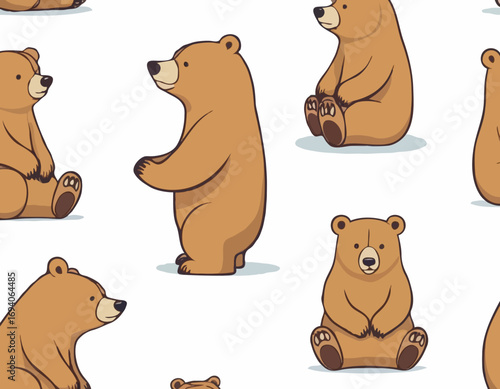 bear character for animation