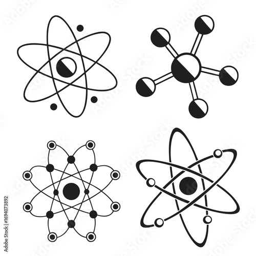 Atomic and molecular structures molecule science