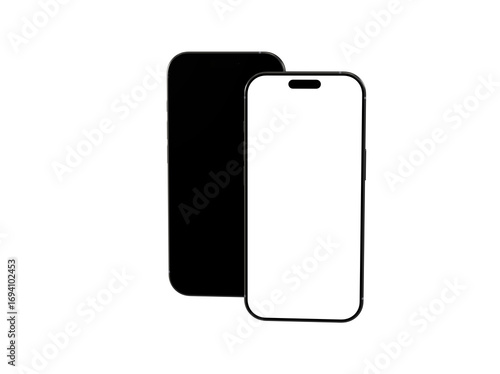 High-quality mockup of two ...