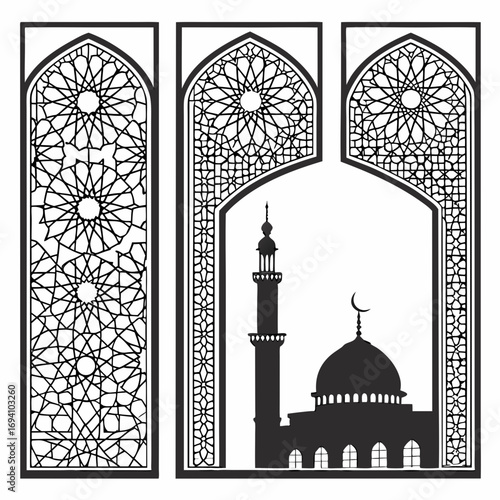Islamic mosque architecture geometric patterns Islamic architecture