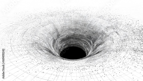 Abstract vortex in space