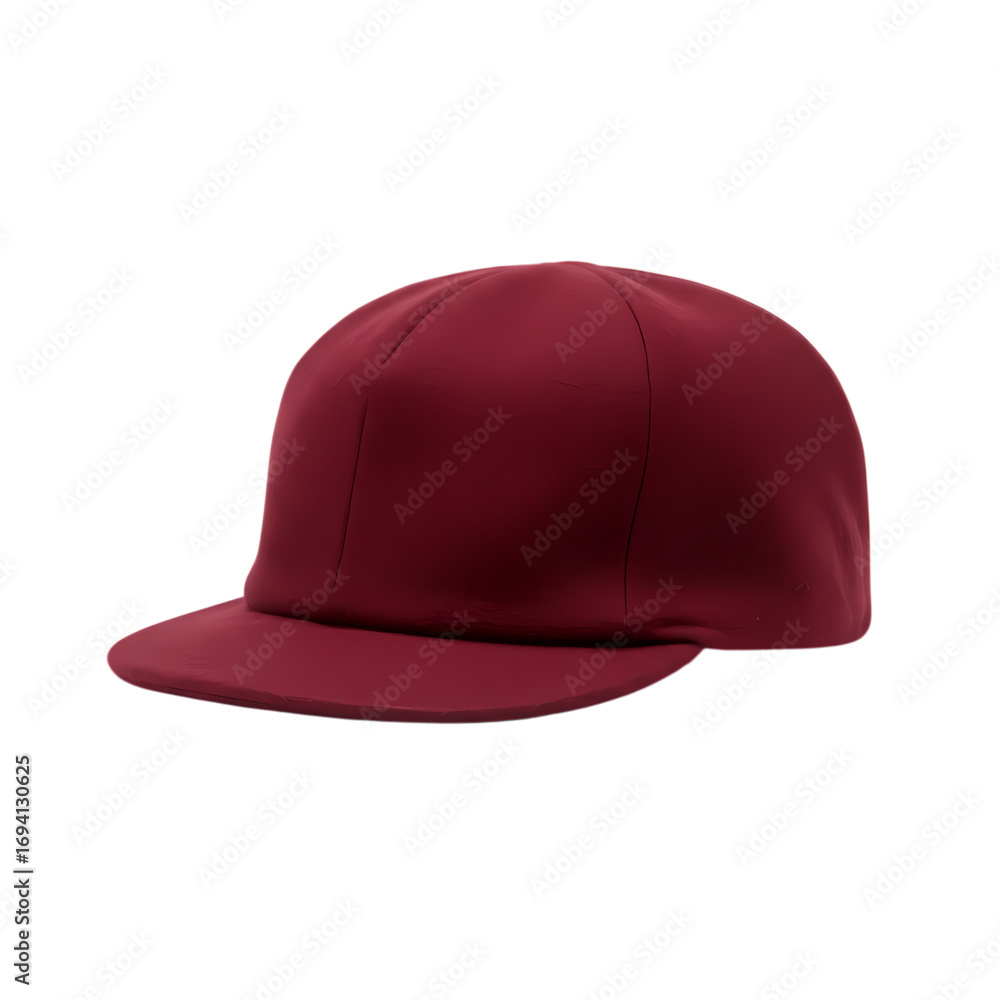 Fototapeta premium Maroon Baseball Cap