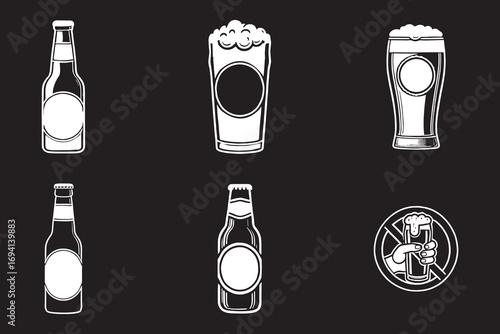 Non Alcoholic Beer SVG
