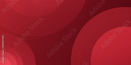 Abstract red background with modern dynamic shapes. Simple design for banner, poster, invitation, card, presentation. Modern design. Vector EPS 10.