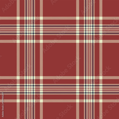 Valentine background tartan plaid, uniform pattern seamless texture. Creation vector check textile fabric in red and light colors.