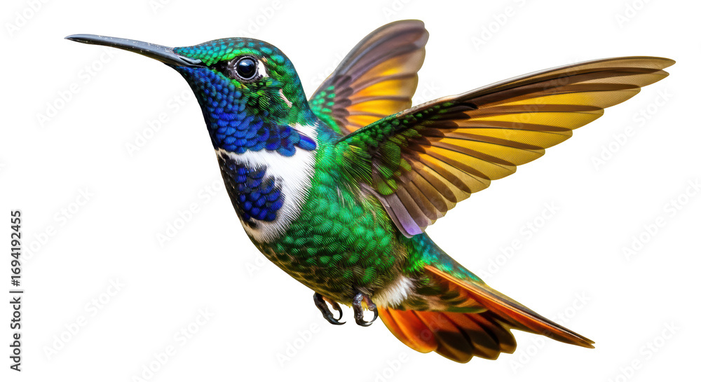 Obraz premium Isolated Hummingbird