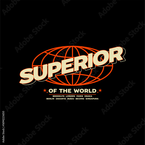 superior slogan simple tees d...