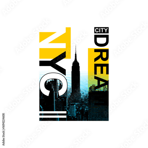 nyc dream city tees design ve...
