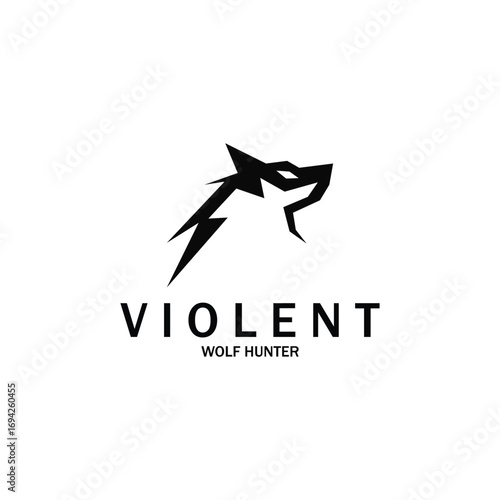 Wolf vector illustration design
