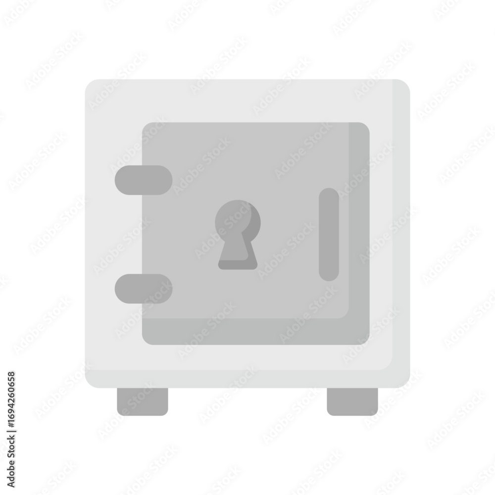 Naklejka premium Locker Vector icon which can easily modify or edit